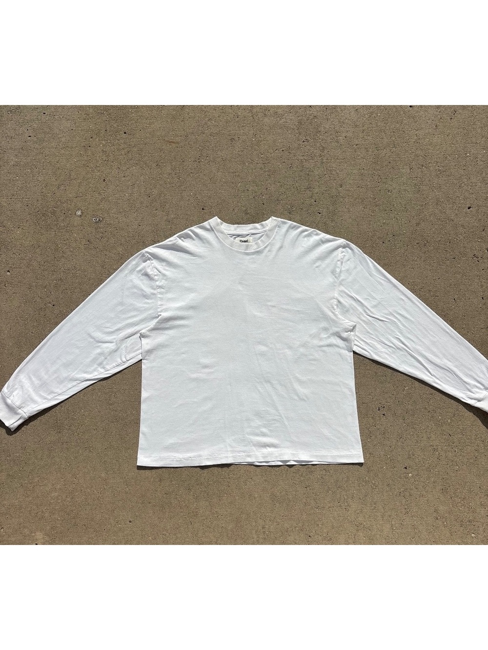 Elwood Organic Cotton Oversized Boxy Long Sleeve Tee M